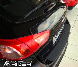 Ochranná krycí lišta pro páté dveře Mitsubishi Lancer Sportback X 10R (Krycí lišta prahu kufru)