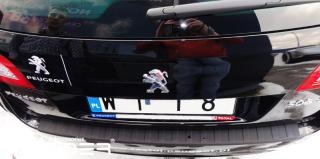 Ochranná krycí lišta pro páté dveře Peugeot 508 SW 13R (Krycí lišta prahu kufru)