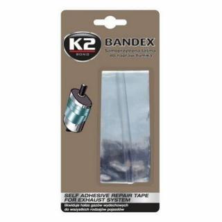 Opravná páska výfuku, K2 BANDEX 5x100cm (Opravná páska výfuku)