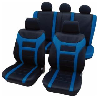 Potahy sedadel na celé vozidlo - Energy, barva modrá