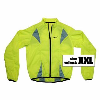 Reflexní bunda XXL žlutá S.O.R.  (Reflexní bunda XXL)