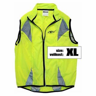 Reflexní vesta XL žlutá S.O.R. (Reflexní vesta XL)