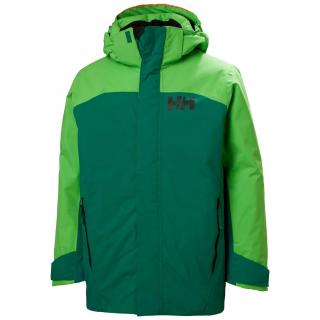 HELLY HANSEN JR LEVEL JACKET Malachite 164/14