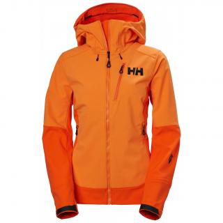 HELLY HANSEN W ODIN MOUNTAIN SOFTSHELL JACKET Poppy Orange M