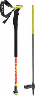 LEKI AERGONLITE 2 CARBON Neon Yellow/Red/Black/White