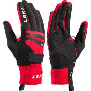 LEKI NORDIC SLOPE SHARK Black/Red 7,5