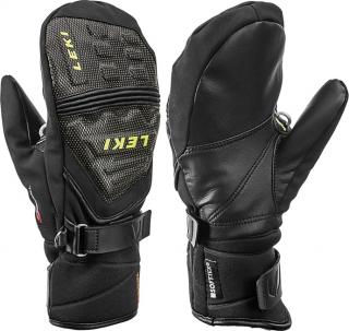 LEKI RACE COACH C-TECH S JUNIOR MITT Black/Ice Lemon 5