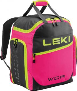 LEKI SKIBOOT BAG WCR 60l BrNeonPink/Black/NeonYellow