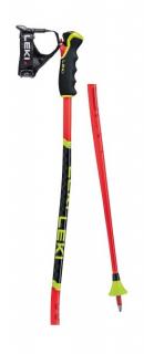 LEKI WCR LITE GS 3D Bright Red/Black/NeonYellow 115cm