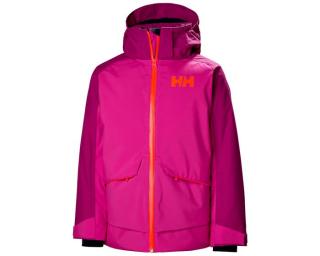 Lyžařská bunda Helly Hansen JR Starlight Jacket Dragon Fruit 140/10