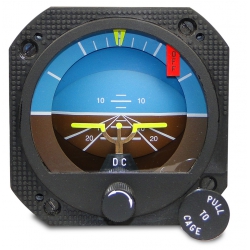 Falcon GH02E-3 Gauge Electrical 14V Attitude Gyro