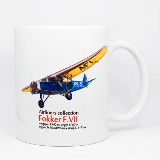 Hrnek s potiskem Fokker F.VII