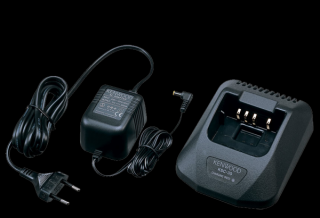 Kenwood KSC-16 Rapid Desk Charger + Transformer SPA-3065 for 2-Way Radios