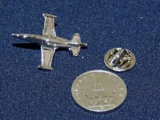 odznak stříbrný Aero L-39 Albatros verze: pin