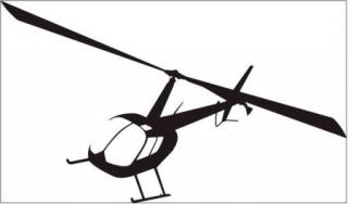 Samolepka Robinson R 44