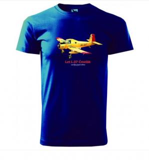 Tričko s motivem Let Z-37 Čmelák Barva: Tmavě modrá, Velikost: L