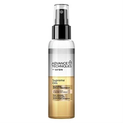 Avon Advance Techniques Intenzivní vyživující duální sprej s luxusními oleji pro všechny typy vlasů 100 ml