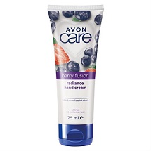 Avon Care Rozjasňující krém na ruce s výtažky z borůvek a jahod  75 ml