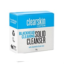 Avon Clerskin Tuhé čisticí mýdlo na pleť proti černým tečkám 30 g