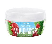 Avon Naturals Tělový krém s vůní lesní jahody 200 ml