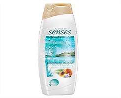 Avon Senses Krémový sprchový gel Caribbean Colada 250 ml
