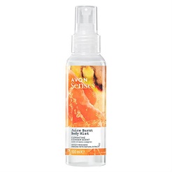 Avon Senses Tělový sprej s vůní mandarinky a zázvoru 100 ml