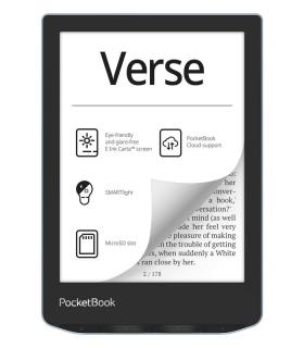 Pocketbook 629 Verse - Bright Blue (černo-modrá)  + ZDARMA 7500 KNIH + BALÍČEK EKNIH V HODNOTĚ PŘES 700 KČ + OCHRANNÁ FÓLIE NA DISPLEJ + GARANCE 0…