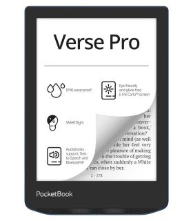 Pocketbook 634 Verse Pro - Azure (černo-modrý)  + ZDARMA 7500 KNIH + BALÍČEK EKNIH V HODNOTĚ PŘES 700 KČ + OCHRANNÁ FÓLIE NA DISPLEJ + GARANCE 0…