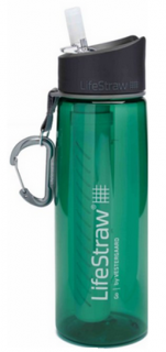 Cestovní filtr na vodu LifeStraw Go s nádobou 650 ml. Barva: Zelená