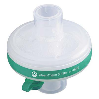 Kombinovaný antibakteriální filtr Clear-Therm 3 pro dlouhodobou ventilaci