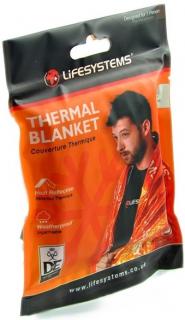 Pevná outdoorová izotermická přikrývka Lifesystems Thermal Blanket