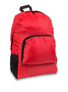 Ultralehký skládací batoh 16 l. Barva: Červená