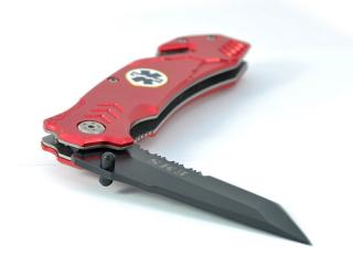 Záchranářský zavírací nůž 3v1 EMS