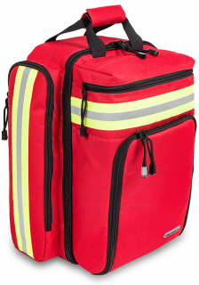 Zdravotnický batoh Rescue s ochranou proti dešti 25 l. s vybavením Profi Barva: Černá