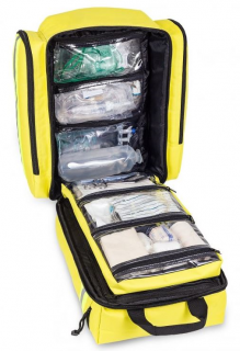 Zdravotnický batoh Rescue s ochranou proti dešti 25 l. s vybavením ProFireman Barva: Žlutá