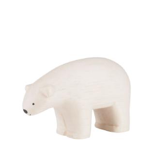Dřevěný polární medvěd