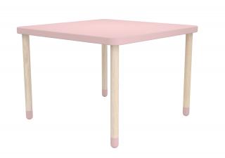Flexa Hranatý stoleček růžový