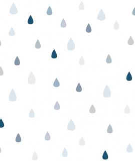 Lilipinso Tapeta vliesová Rain drops 0,5 x 10 m