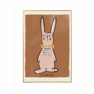 Studio Loco Plakát Rabbit I see you  50 x 70 cm