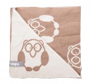 Dětská deka ZOPA Little Owl 2022 Barva: Savana