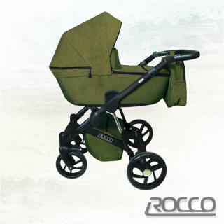 Dvojkombinace kočárku Dorjan ROCCO ECCO 2022 Barva: Olive 02