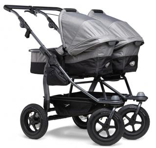 Kombinovaný sourozenecký/dvojčatový kočárek TFK DUO COMBI Push Chair - Air Wheel 2023 Barva: Grey