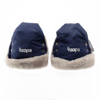 Zimní rukavice na kočárek ZOPA Fluffy 2022 Barva: Royal Blue