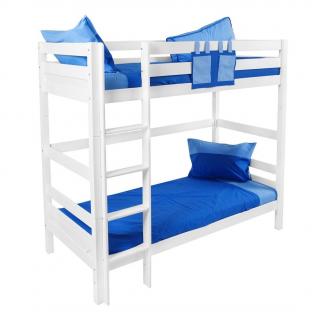 ČESKÁ VÝROBA Patrová postel z masívu 200x90 cm KAREL (Patrová postel z masívu 200x90 cm KAREL)
