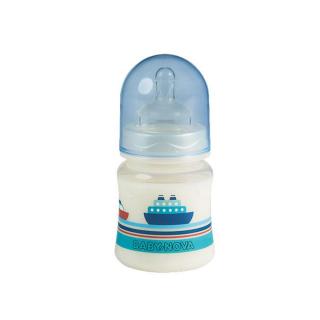 Baby Nova lahev široká 150 ml 0-24 m modrá