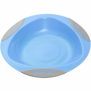 Baby Ono dětský plastový talíř 16 cm s přísavkou modrý