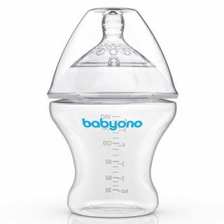Baby Ono lahev Natural Nursing antikoliková 180ml 0m+ transparentní