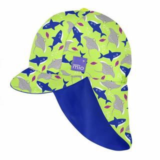 Bambino Mio koupací čepice s UV filtrem L/XL Neon Shark