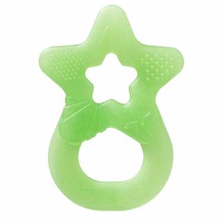 Denti Star kousátko silikonové hvězda zelená