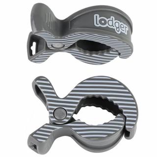 Lodger clip na pleny Carbon Stripe 2 ks